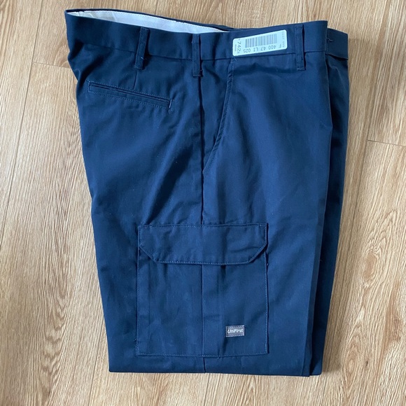 SofTwill Navy Cargo Pants 38 x 34 - Picture 3 of 3